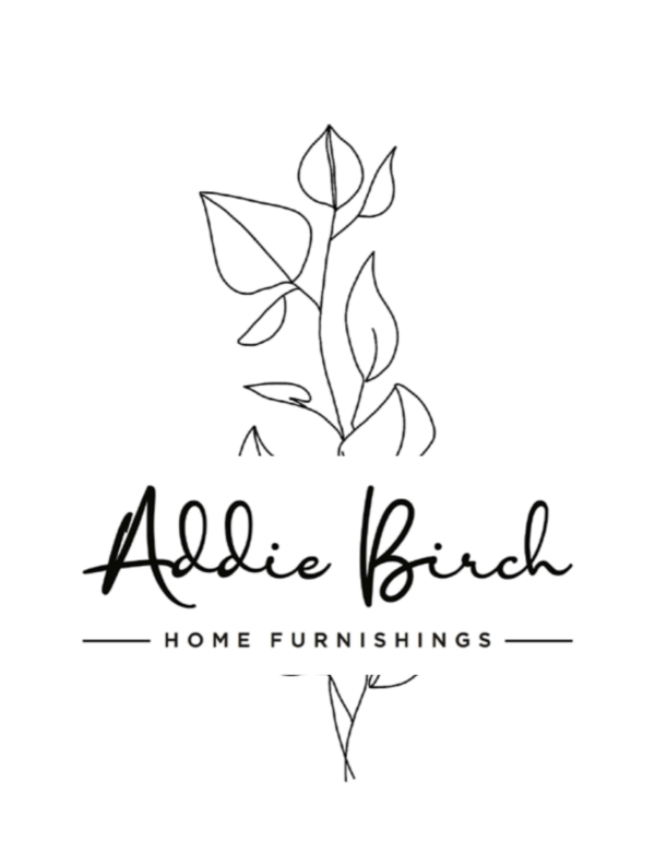 Addie Birch logo with leaves